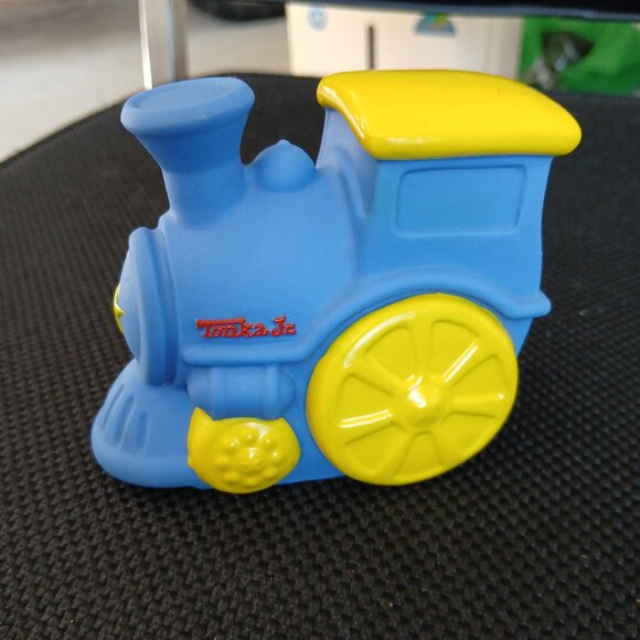 Tonka Jr - Blue Soft Rubber Train 2002 - Picture 4 of 6